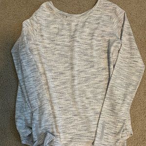 Zyia open back shirt